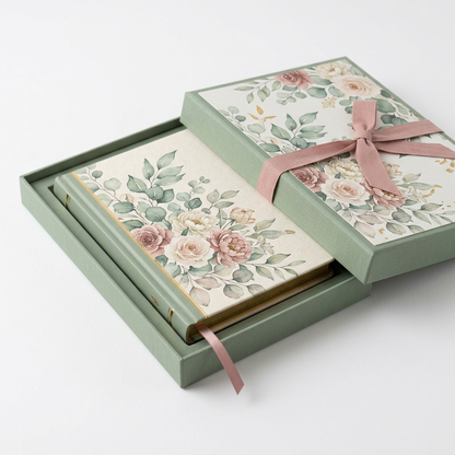 Botanical Watercolor Art Journal Set - Hero Shot