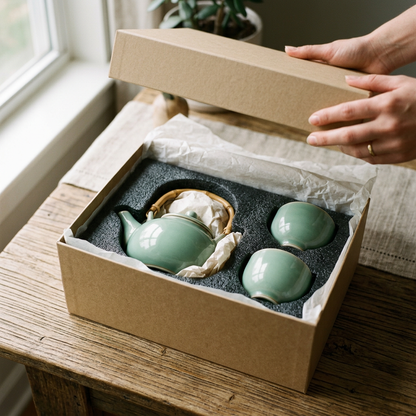 Ceramic Tea Set - Unboxing Experience