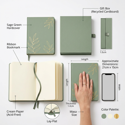 Art Journal Set - Components Flat Lay
