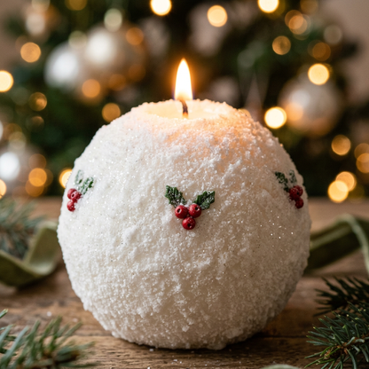 Snow Texture and Holly Detail