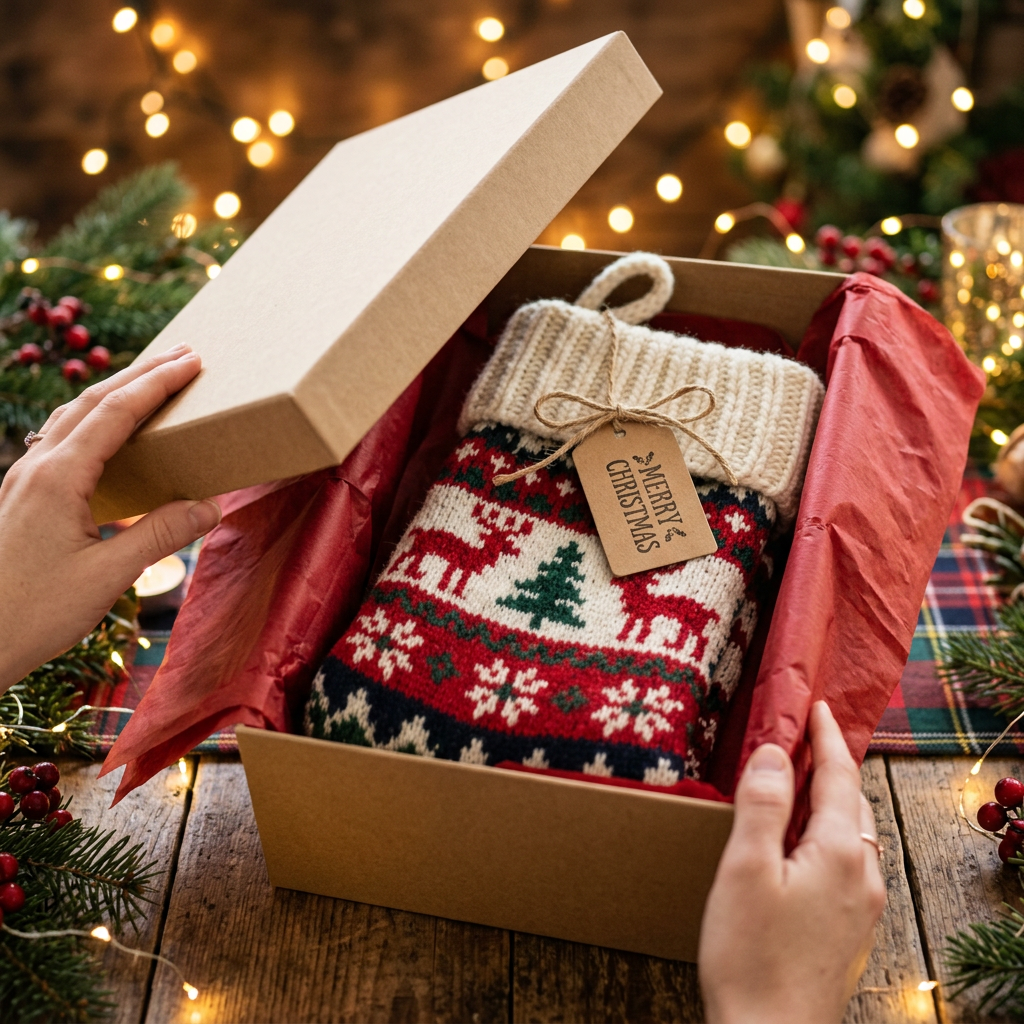 Christmas Stocking Gift Box Unboxing