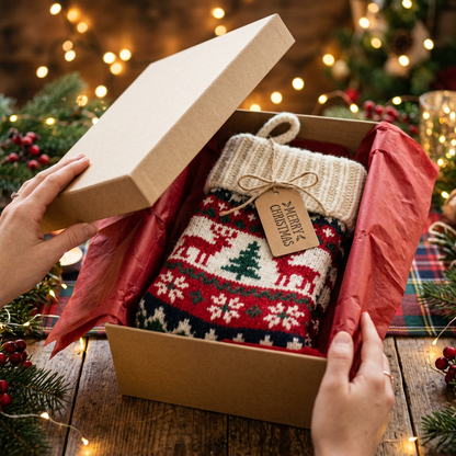 Christmas Stocking Gift Box Unboxing