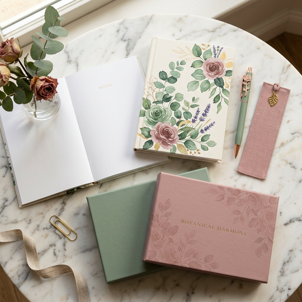 Art Journal Set - Lifestyle Flat Lay