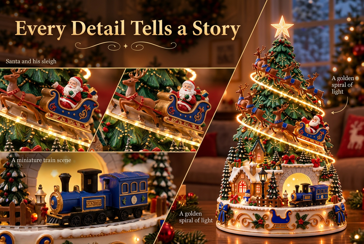 Christmas advent calendar box